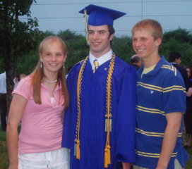 Colin's graduation--Bart's 3 Children