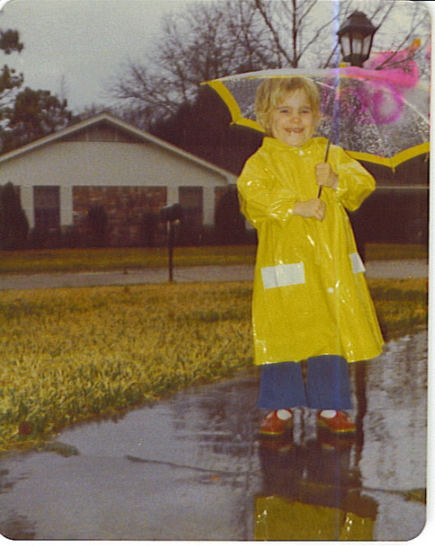 Rennie--Umbrella in the Rain--Age 2 1-2